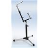 MPE AUDIO MPE - Supporto stand professionale regolabile per fisarmonica a piano diatonica con treppiedi ricihiudibili mod: SF55
