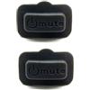 Generic Sostituzione PGX2 Power Mute Button Switch per Shure PGX2/SM58 trasmettitore microfono portatile wireless, colore grigio, confezione da 2