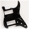 Yuemiya Battipenna per chitarra ST Dual P90, battipenna per battipenna a 11 fori, compatibile con USA/Mexico Strat, parte mod per chitarra personalizzata (3 strati nero)