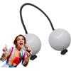 Generico ASALATO SHAKERS, ASLATUA SHAKERS - Strumenti a percussione a mano | Strumenti di percussione della mano educativa, palla di sabbia ritmica africana per adulti