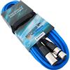 keepdrum Keep Drum MC 001 X X cavo per microfono XLR Male/1 X XLR Female (MC 001 X X 6 m XLR Blu)