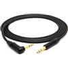 enoaudio Mogami 2534 Quad Cavo professionale studio bilanciato | Neutrik Gold 6,3mm TRS - TRS angolare | HiFi - 0,5 m