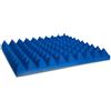 keyhelm s.r.l. Pannello Fonoassorbente Piramidale 6cm Verniciato Blu segnale - 50x50cm - Pacco da 4(1m²)