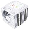 Thermalright-TR Thermalright TR Peerless Assassin 120 Digital White Raffreddatore digitale per CPU per AM4/AM5, Intel LGA1700/1851/115X/1200, colore: Nero