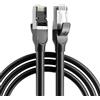 BENFEI Cavo Ethernet Cat 8, 3m, LAN ad alta velocità 40 Gbps/2000 MHz, RJ45 S/FTP schermato 26 AWG, resistente interni/esterni per gaming, PS5, Xbox, router, modem, switch.