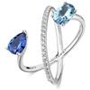 Brosway Anello Donna in Argento e Freedom Blue | Collezione Fancy - FFB134C