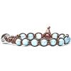 Tamashii Bracciale tamashii nuovo con pietre piccole da 6 mm Giada Sky Blue BHS601-196