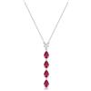 Brosway Collana Donna, Collana in Argento e Passion Ruby | Collezione Fancy - FPR112