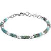 Brosway Bracciale Uomo in Acciaio e Pietre Naturali | Collezione Riptide - BTD012