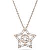 Swarovski 5617766 Pendente Stella placcato oro rosa