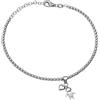 amorili Bracciale Nascita Bebè Bambino Maschietto in Argento 925 con Zirconi | Gioiello Dolce per Futura Mamma | Braccialetto Elegante e Simbolico | Idea Regalo Nascita o Baby Shower bcc1565b