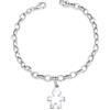 My Bebè Catenina e ciondolo argento 925 personalizzabile con nome - collana donna bimbo bimba Made in Italy (bracciale bimbo)