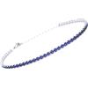 amorili bracciale tennis argento 925 (zaffiro)