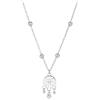 S'Agapõ Collana Girocollo Donna, Collana Donna in Acciaio con Simbolo Acchiappasogni | Collezione Witch - SWH09