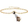 AOiViOZ Bracciale con foto personalizzata in argento sterling 925 - Bracciale personalizzato con foto all'interno, gioiello con proiezione, regalo per compleanno, anniversario, San Valentino-Oro