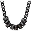 Getname Necklace Collana personalizzata da uomo | collana con 1-10 perline e nome | regalo per marito papà | collana con nome di famiglia personalizzato inciso | gioielli con nomi per bambini | collane da uomo