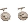 Cozzi Gioielli Auto d' Epoca : Gemelli in Argento 925 - Automobile - Macchina - Cerimonia - Polsino Camicia