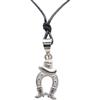 Cozzi Gioielli Cowboy : Ciondolo in Argento 925 con Ferro di Cavallo, Cappello e Stivali con Speroni - Pendente con Girocollo