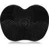 Lash Brow Silicone Make-up Brush Wash Matte Black 1 pz