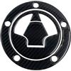 ZHNRHJUE Adesivo moto 3D Rilievo del serbatoio del carburante Gas Tappo olio Protezione della copertura per Kaw&asaki Z750 Ni&nja ZX-6R ZX-10R ZZR 1400 Z1000SX Decalcomanies adesivis serbatoi