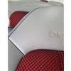 TOPCAR-ATHENS TOPCAR ATHENS Coppia di coprisedili per auto in finta pelle, 100% su misura, colore argento e rosso