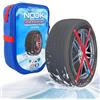 NOOK Calze da Neve per Auto Misura 830 | Facili da Montare | Compatibili con ESP e ABS