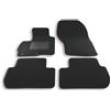 Bottari Italy Bottari 39065 Set Tappeti Auto su Misura in Moquette per Mitsubi Modello Outlander , Nero, 4 Pezzi