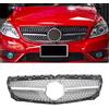 MYMOMS ABS Griglia Anteriore Per Mercedes-Benz Classe B W246 B180 B200 B250 B220 2012 2013 2014 Paraurti Anteriore Da Corsa Grill accessori tuning,Silver