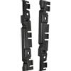 Generico 1 coppia staffa paraurti anteriore 2012-2015 per Fiat 500 Set di 2 staffa paraurti anteriore lato guida e passeggero sinistra destra 68074194AB, 68074195AB