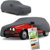 WALSER Premium Telo Copriauto da Interno Stretch Plus - Elasticizzato e Antipolvere, Morbido per Uso Interno, Copertura Protettiva per Auto, Misura 1, Antracite
