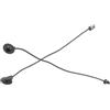 Generic CV6Z5846538A Fissaggio per Ripiano Portaoggetti Adatto per Cinghie in Corda, Nylon Nero Resistente e Plastica Adatto per MK3 2012-2017, Confezione da 2 Cinghie di Fissaggio