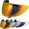 VCOROS Visiera Casco Moto per C10,Visiera del casco Lente Antigraffio Flip up Lente del Parabrezza,Protezione per Il Vento del Motociclo,Casco Parabrezza Moto Visiera a Lente Integrale (Rosso cromo)