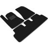 Generico DHCarMats | Tappetini Auto per Tesla Model 3 dal 2020 al 2024 | Tappeti Macchina in Moquette Antiscivolo | Interno Abitacolo - Kit Completo Anteriore e Posteriore