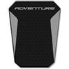AZgraphishop ADESIVO PEDANA COMPATIBILE CON HONDA ADV 350 ADV-002 (Argento)
