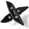NTPJK Accessori per moto CNC Lato Specchio Foro Tappo Di Copertura Per Yamaha TMAX 530 TMAX530 2012 2013 2014 2015 2016 2017 2018 T-MAX 560 2020 2021 2022(Black)