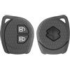 kwmobile Cover Chiavi Auto Compatibile con Suzuki con 2 tasti - Custodia Protettiva Chiave Auto Copri Telecomando Gomma - Portachiave Macchina Silicone