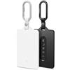 Spigen Tesla Portachiavi per Key Card Porta Carte con Moschettone | [2 Pezzi] Accessori per Tutti i Modelli e Generazioni Tesla (~Model 3 Highland 2026, Y Juniper, S, X) - Nero & Bianco