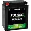 Fulbat - Batteria Moto GEL FB12A-A/B GEL /YB12A-A/B FULBAT SLA impermeabile 12.6AH 155 AMPS