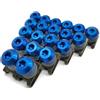 BOSDF Viti Ergal Moto Per y-amaha t-max 500 tmax500 t max 500 T-MAX 530 2001-2019 Moto Custom Carenatura Corpo Bullone Vite Molla Bullone Dadi Kit M6 20 pz(Blue)
