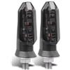 POMUHYE Indicatori per Moto per CB650R per NC750X per ADV350 per MSX125 12V 8mm Universale Moto Indicatori di Direzione Lampeggiatore Ambra Luce Indicatore Lampada Accessori(Black,2 PCS)