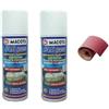 HITOPSELLER Macota PLC200 200ml rinnova rigenera fanali Spray ravvivante fari Auto Moto RAVVIVANTE Trasparente Protettivo + Carta Abrasiva Extra fine P400 in Omaggio cm 150x11,5
