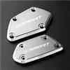 LXSKJ Motociclette Accessori Per BMW R1250RT R 1250 RT 2018 2019 2020 Accessori Moto Freno Anteriore Frizione Serbatoio Del Liquido Caps Copertura(Grey)