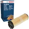 Bosch Filtro Aria per Auto S0214 - Filtro di Ricambio | Trattiene le particelle solide all'esterno della presa d'aria - Resistente all'umidità ed altamente resistente alla trazione