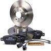 ATEC Germany BESTPRICE Set freni asse posteriore incl. dischi freno Ø 251,5 mm pieni + pastiglie freno posteriori, compatibile con FIAT BRAVO II (198_), MULTIPLA (186_), STILO (192_), LANCIA DELTA III (844_)