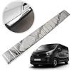 Chromemaster | Protezione paraurti Posteriore | Compatibile con Renault Trafic dal 2014- | Acciaio INOX lucido/cromato | Protezione paraurti protegge la vernice del paraurti dai graffi