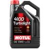 Motul ACEITE 4100 TURBOLIGHT 10W40 5L
