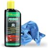 ecocar Synpol - Kit Crema Abrasiva più Panno in Microfibra - Rimuove le Imperfezioni - Macchie di Calcare, Ossidazioni e Graffi Leggeri - Auto e Moto, Liscia e Lucida Perfettamente