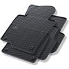 Mossa Tappetini gomma adatti per VW Passat B7 (2010-2014) 4 pz. nero
