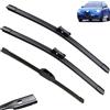 TOLUXY Tergicristallo Compatibile con Alfa Romeo Stelvio Tipo 949 SUV 2017-2020 26+18+13 Spazzole tergicristallo anteriori posteriori Decespugliatore Accessori 2017 2018 2019 2020, Spazzola tergicristall