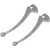 Generico COPPIA LEVE FRENO FRIZIONE COMPATIBILE CON VESPA PX 125 150 200 FRENO A TAMBURO CROMATE